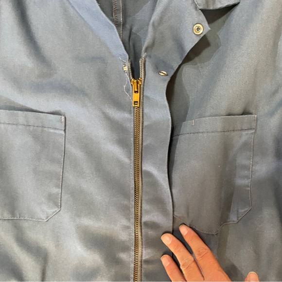Vintage Blue Coveralls - Picture 4 of 6